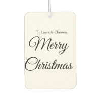 Feliz Navidad añadir nombre de texto personalizado