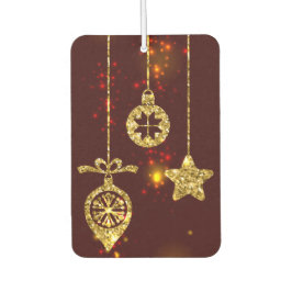 Ambientador Feliz Navidad, Purpurina de vacaciones rojas respl