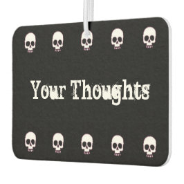 Ambientador Fila del cráneo Añadir aire fresco de texto