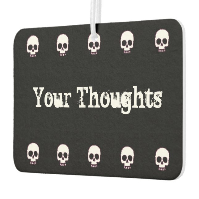 Ambientador Fila del cráneo Añadir aire fresco de texto (Izquierda)