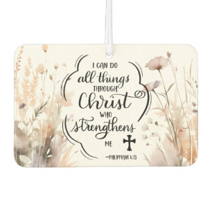 Ambientador Filipinas 4:13 Todas las cosas a través de la Bibl