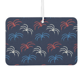 Ambientador Fireworks Car Air Freshener (Navy Blue & Red)