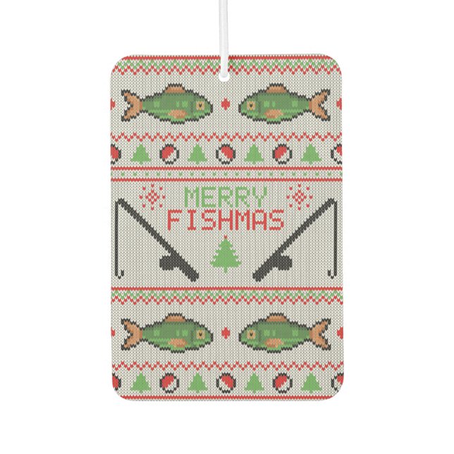 Ambientador Fish Ugly Navidad Sweater (Anverso)
