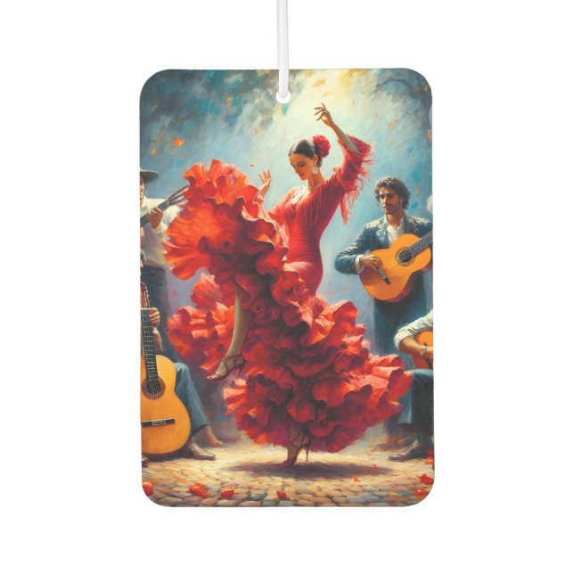 Ambientador Flamenco Alta Moda Latina Bailarina Latino Español (Anverso)