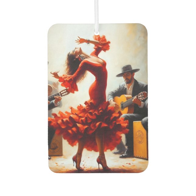 Ambientador Flamenco Alta Moda Latina Bailarina Latino Español (Anverso)