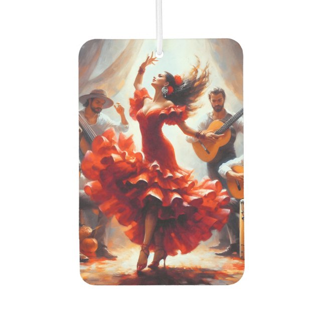 Ambientador Flamenco Alta Moda Latina Bailarina Latino Español (Anverso)