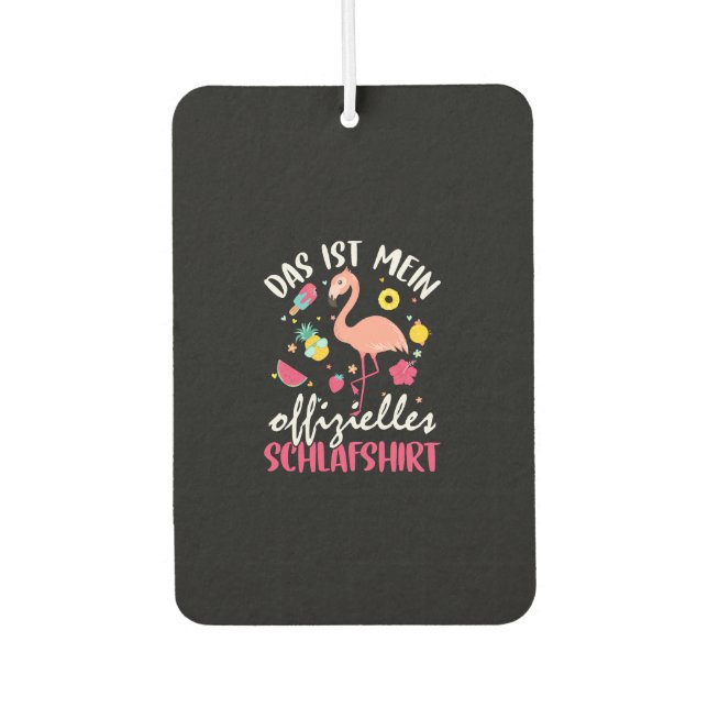 Ambientador Flamingo Schlafshirt (Anverso)