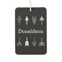 Flechas negras y grises