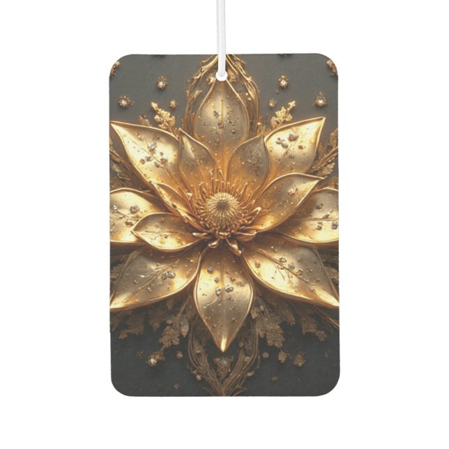 Ambientador Flor de Oro Lujosa (Anverso)