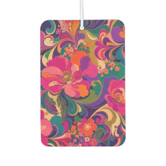 Ambientador Floral psicodélico de lujo tono joya de los 60