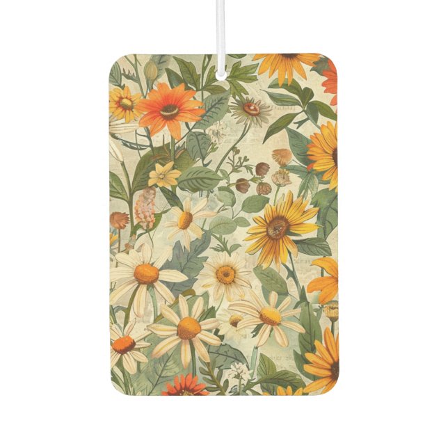 Ambientador Floral Vintage Air Freshener (Anverso)