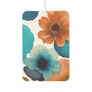 Ambientador Flores azul turquesa, rojas, rojas y de boho de br