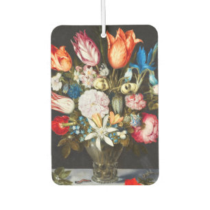 Ambientador Flores de época en un vaso de Ambrosius Bosschaer