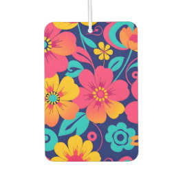 Ambientador Flores retro brillantes y audaces - Estilo dopamin