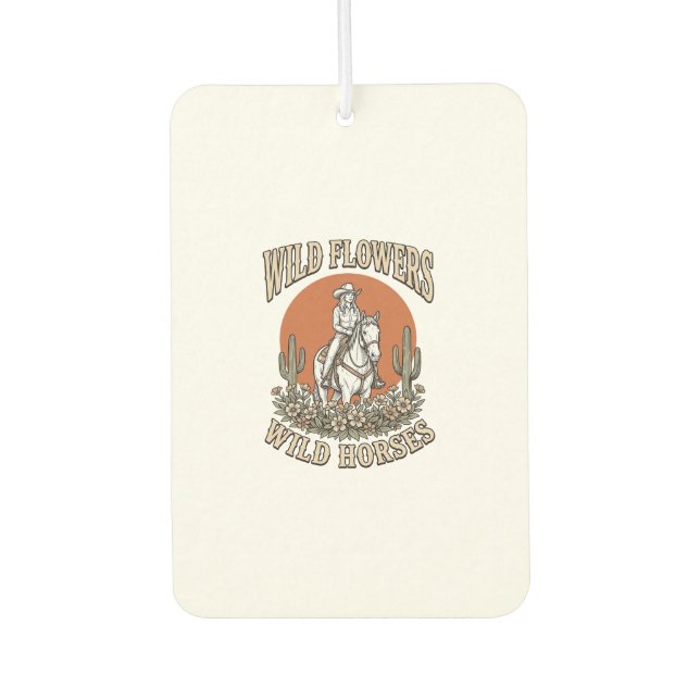 Ambientador Flores Silvestres Caballo Salvaje Camisa Western V (Anverso)