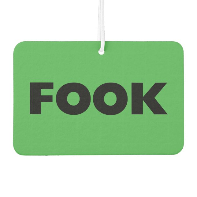 Ambientador Fook negro verde para el fresador del aire del coc (Anverso)