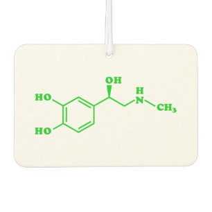 Ambientador Fórmula Química Molecular Adrenalina