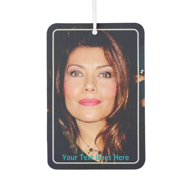 Ambientador Foto Air Freshener con texto - HAMbyWG (Anverso)
