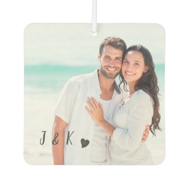 Ambientador Foto con Name Inicials (Anverso)