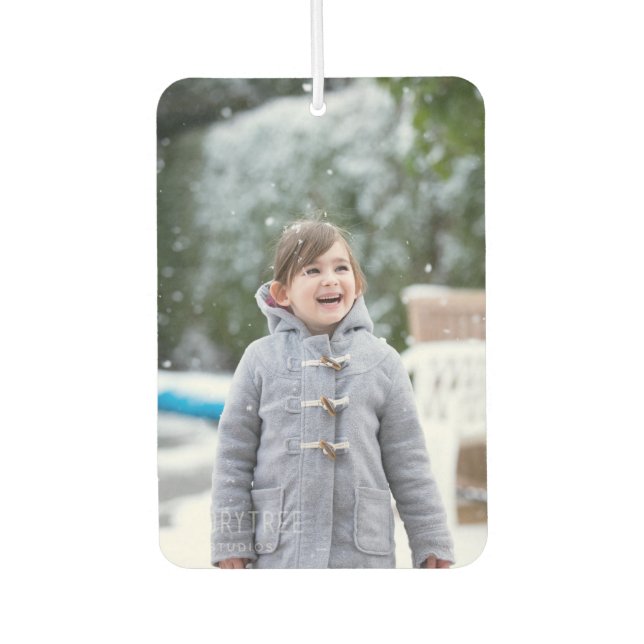 Ambientador Foto de personalizable con Air Freshener (Anverso)