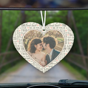 Ambientador Foto en forma de corazón Amor verdadero San Valent