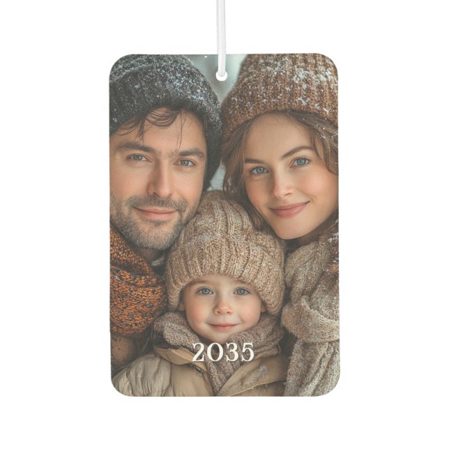 Ambientador Foto personal personalizada (Anverso)