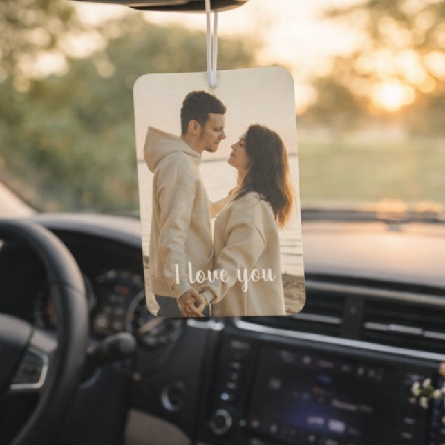 Ambientador Foto personalizable 'Te Amo' San Valentín  (Subido por el creador)