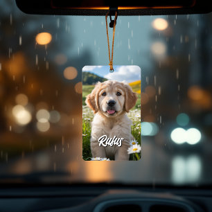 Ambientador Foto personalizada de Mascota de perro o gato de r