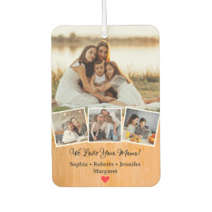 Ambientador Foto personalizada del Día de la Madre para mamá