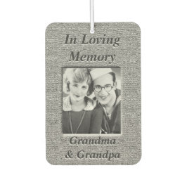 Ambientador Foto personalizada Memorial Air Freshener