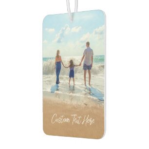 Ambientador Foto personalizado Air Freshener Tus Fotos y Texto