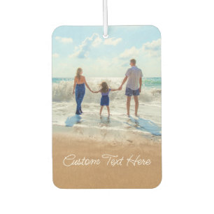 Ambientador Foto personalizado Air Freshener Tus Fotos y Texto