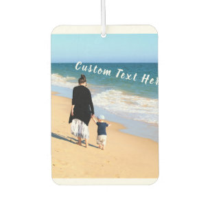 Ambientador Foto personalizado Texto Aire Freshener Fotos de t