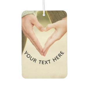 Ambientador Foto personalizado y texto tu propio diseño - amor