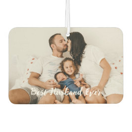 Ambientador Foto y texto personalizables 'Mejor esposo del mun