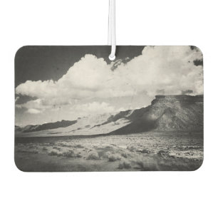 Ambientador Fotografía del paisaje montañoso negro y blanco de