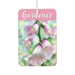 Ambientador Foxglove Flowers Floral Pink Garden Personalized