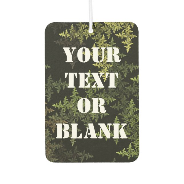 Ambientador Fractal Camouflage (Anverso)