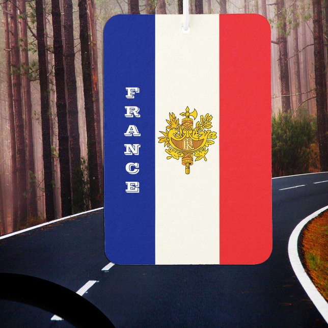 Ambientador Francesa Flag Car Air Freshener, Francia (Subido por el creador)