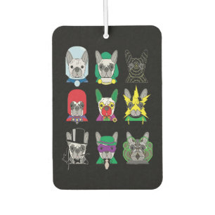 Ambientador Frenchie Gift Divertido diseño de Bulldog francé