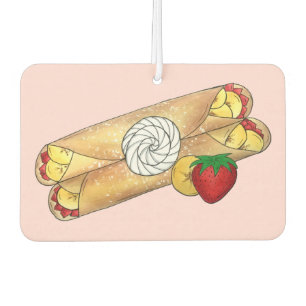 Ambientador Fresa Banana Crepe Panqueque Comida Francesa