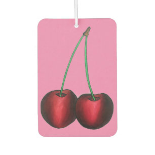 Ambientador Fresas de cerezas rojas maduras Alimento de fruta 