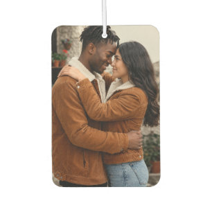 Ambientador Frescor para coche con foto personalizada a dos ca