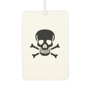 Ambientador Fresenador de aire del coche Black Skull
