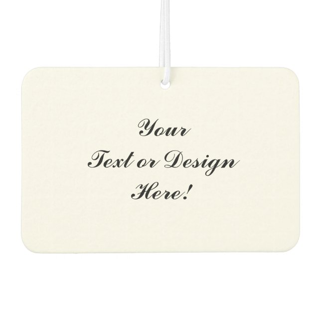 Ambientador Fresenador de aire del personalizable - Añadir su  (Anverso)