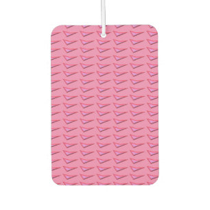 Ambientador Fresenador de aire para coches de acero rosa