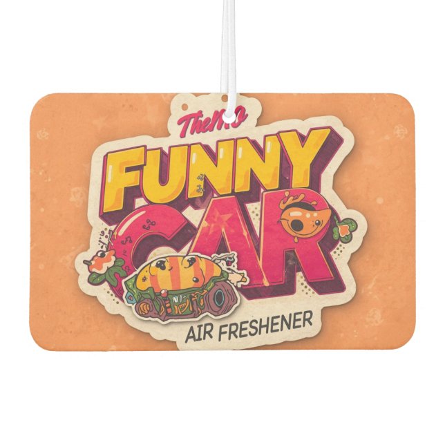 Ambientador Fresh & Funny™ – Hilarious Car Air Fresheners (Anverso)
