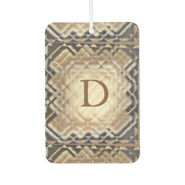 Ambientador Freshener de aire cuadrado-DH de dimensiones (Anverso)