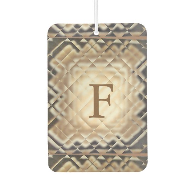 Ambientador Freshener de aire cuadrado-F dimensional (Anverso)