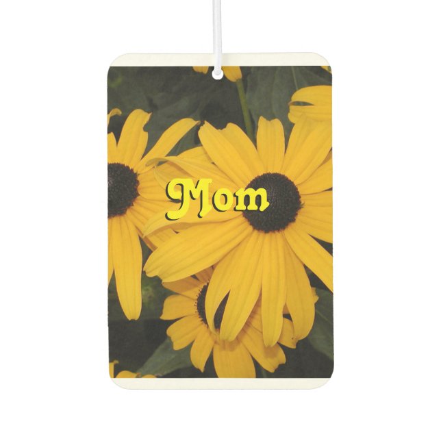 Ambientador Freshener de aire de auto personalizado de mamá (Anverso)